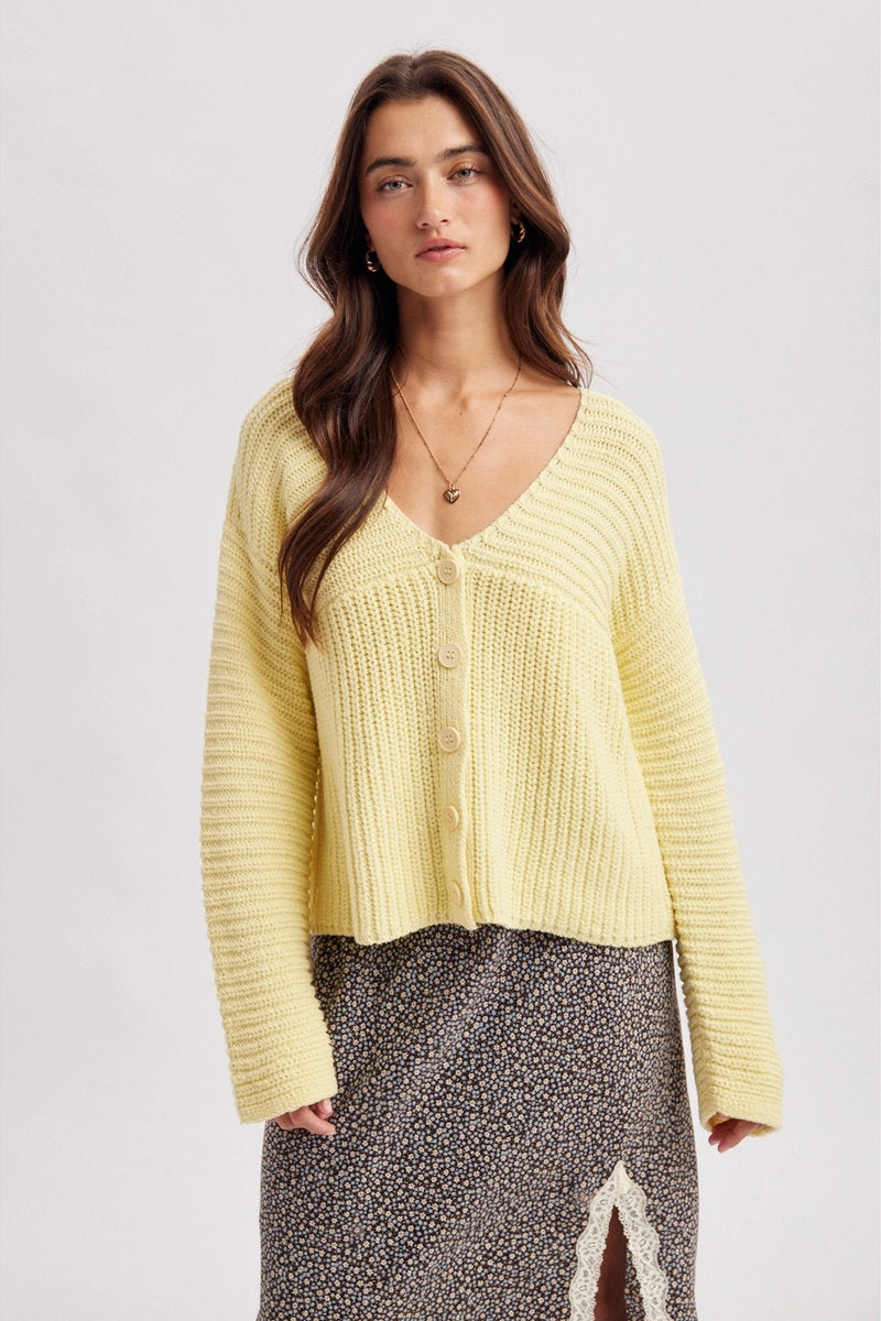 Button Front Cardigan - DAI