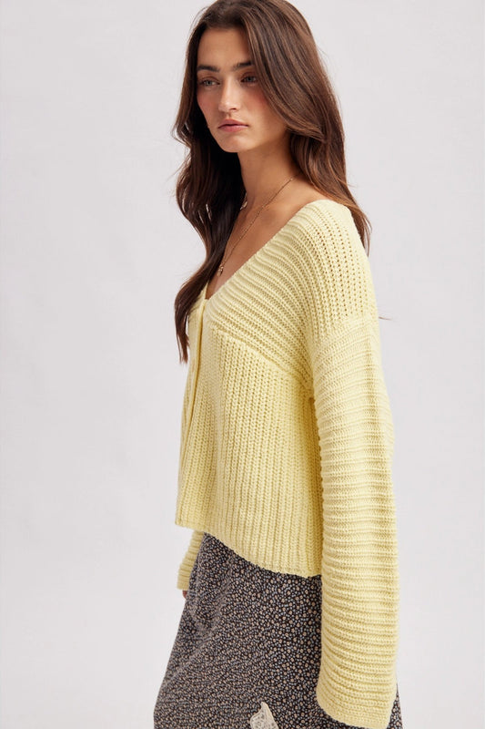 Button Front Cardigan - DAI