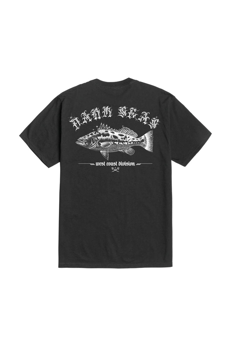 Calico Bass Stock Tee - BLK