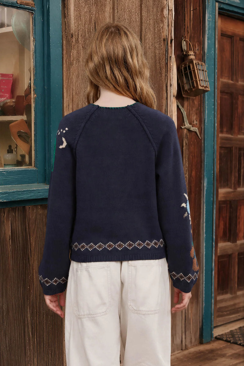 Camping Cardigan - NVY