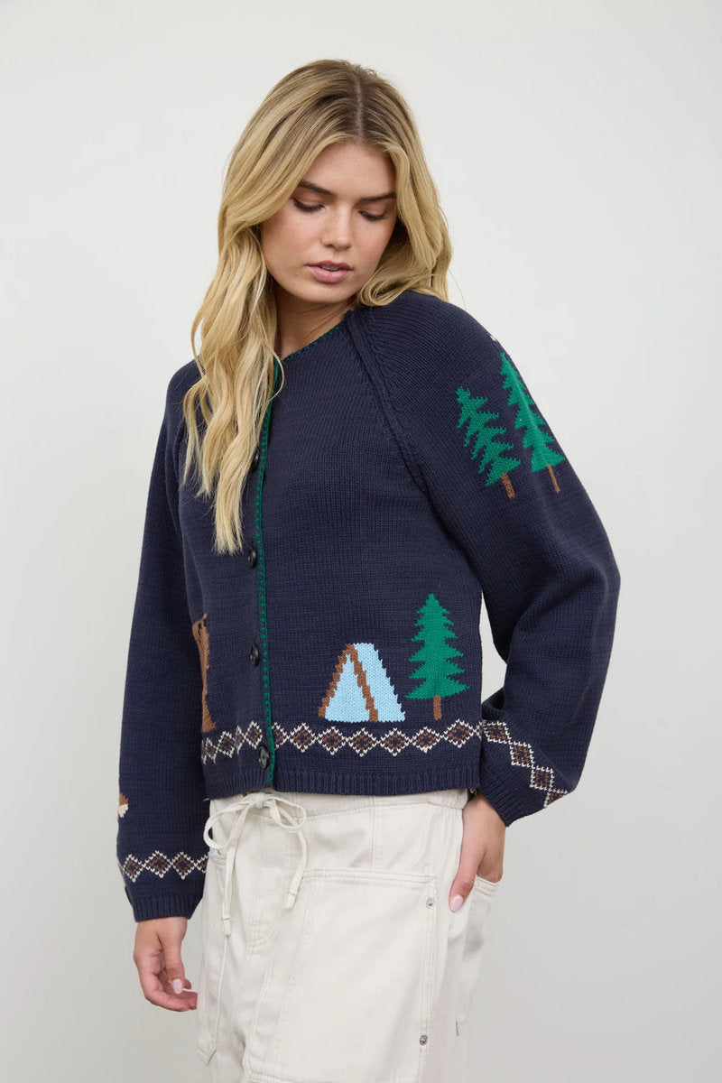 Camping Cardigan - NVY