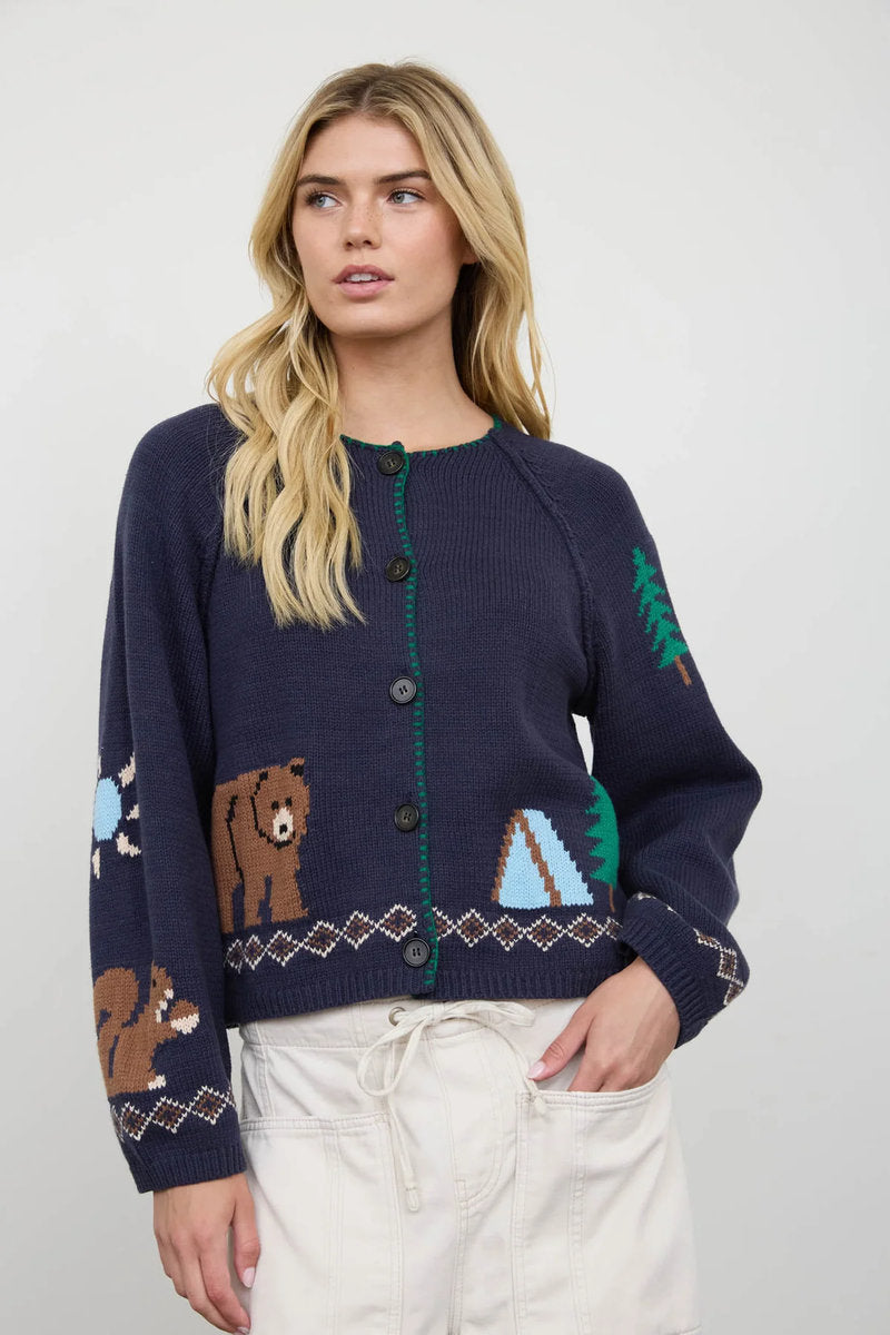 Camping Cardigan - NVY