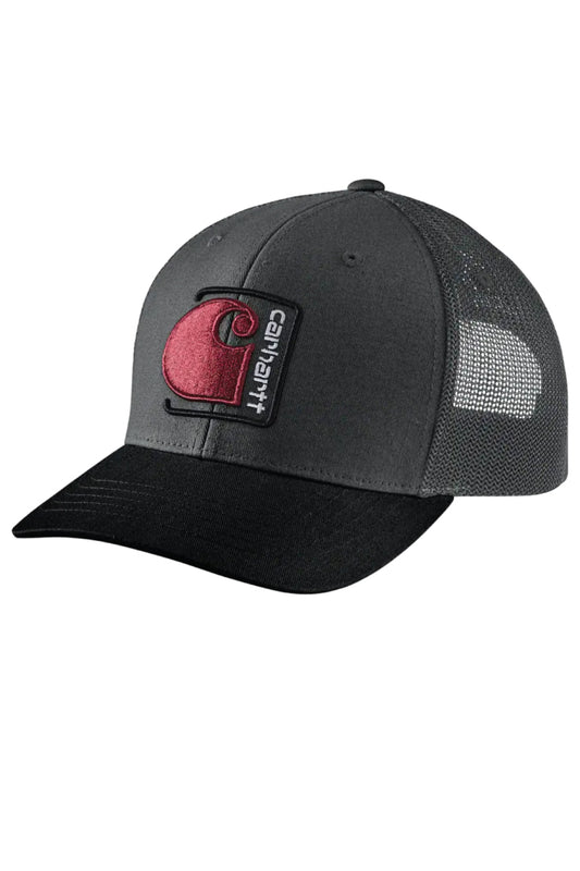 Canvas Mesh Back C Patch Cap - SHD