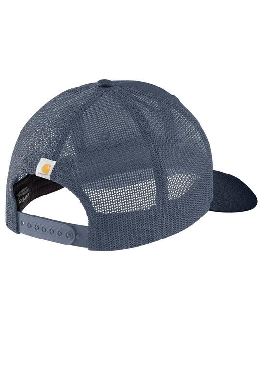 Canvas Mesh Back Fish Cap - BLS