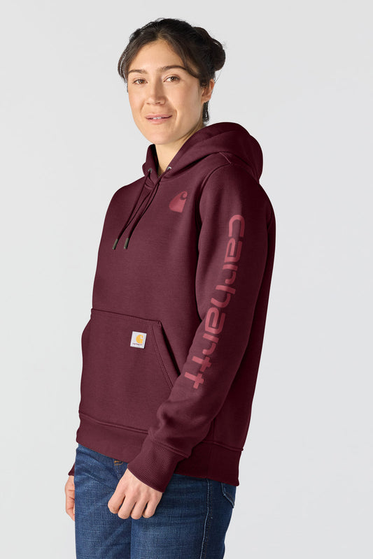 Iconic Logo Sleeve Hoodie - RF2