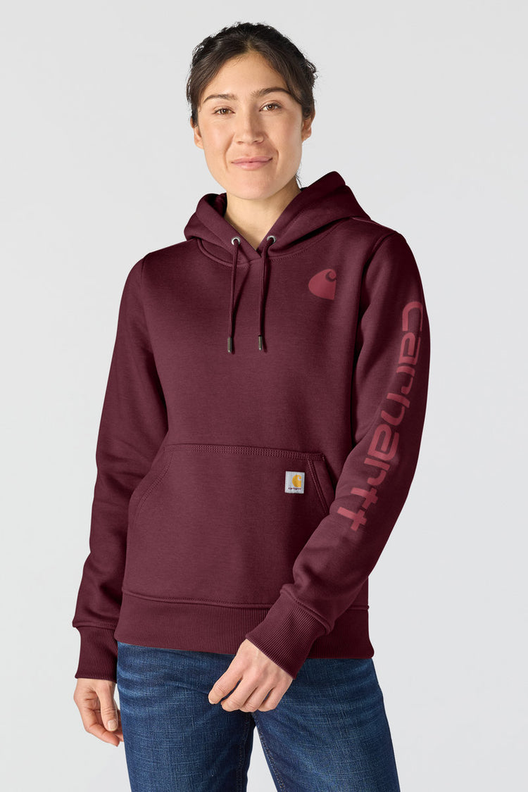 Iconic Logo Sleeve Hoodie - RF2