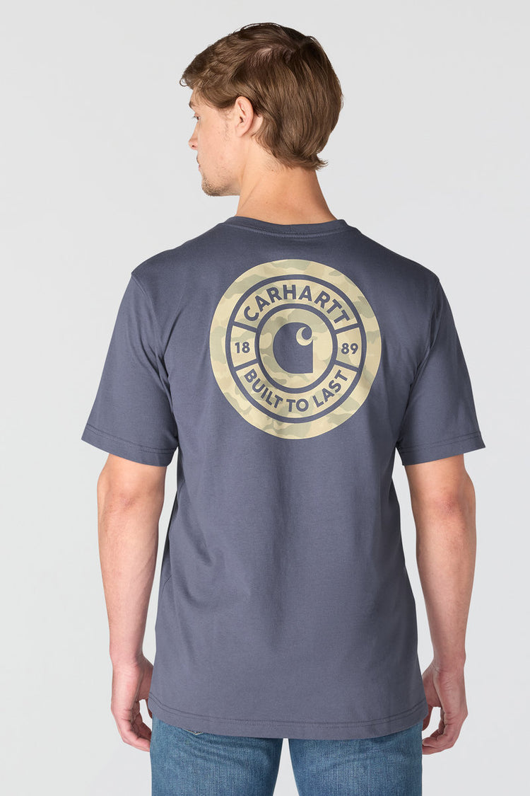Irvine Relaxed Camo Rivet Tee - HW4