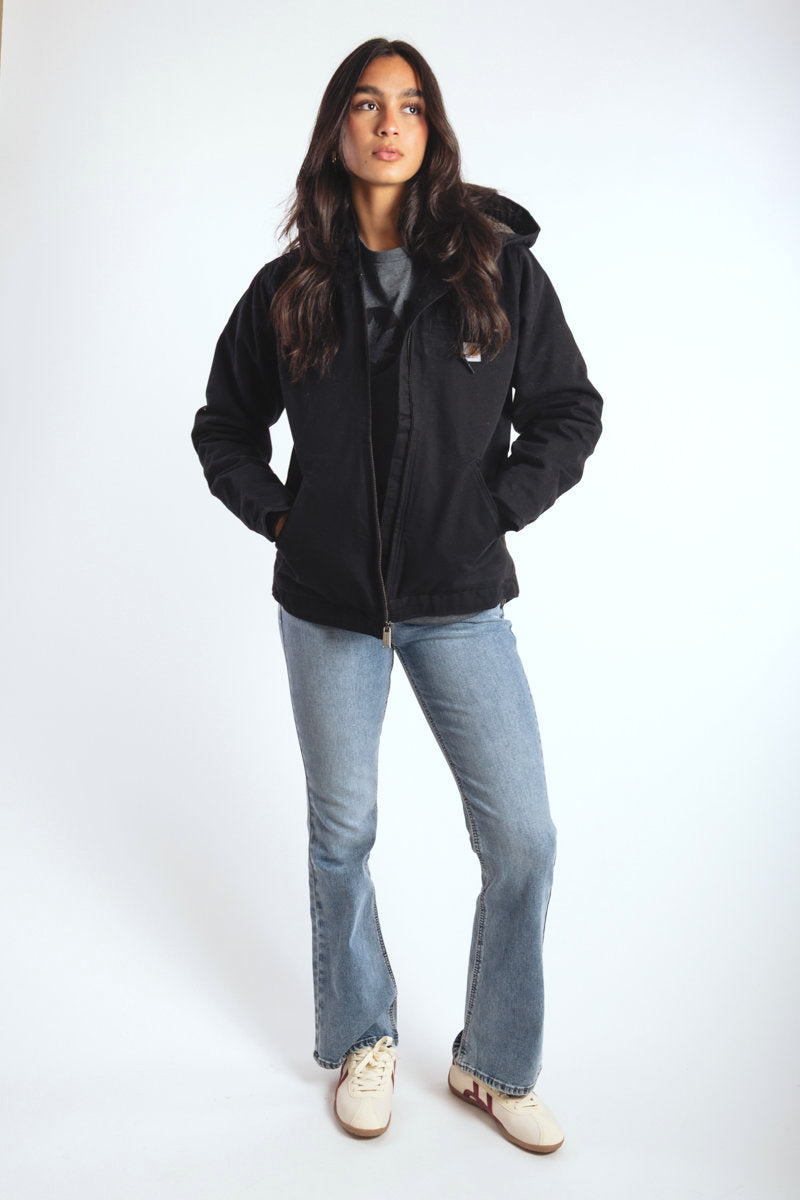 Loose Iconic Washed Duck Sierra Jacket - BLK