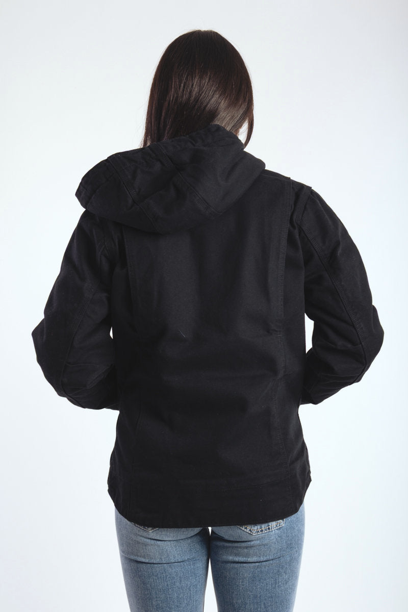Loose Iconic Washed Duck Sierra Jacket - BLK