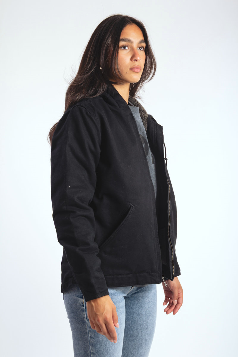 Loose Iconic Washed Duck Sierra Jacket - BLK