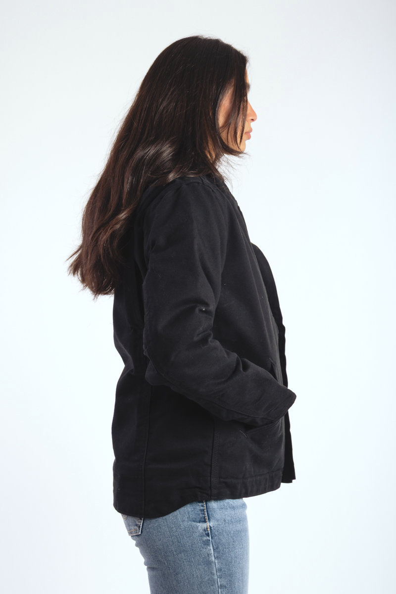 Loose Iconic Washed Duck Sierra Jacket - BLK