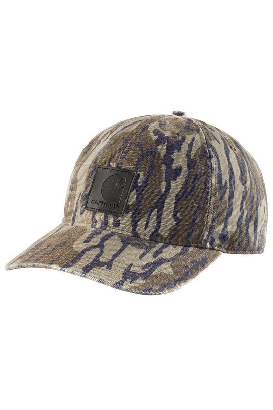 Odessa Leatherette Camo Cap - MOK