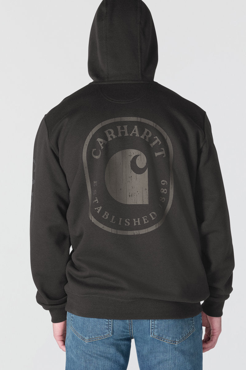 Paxton 1889 Graphic Hoodie - BLK