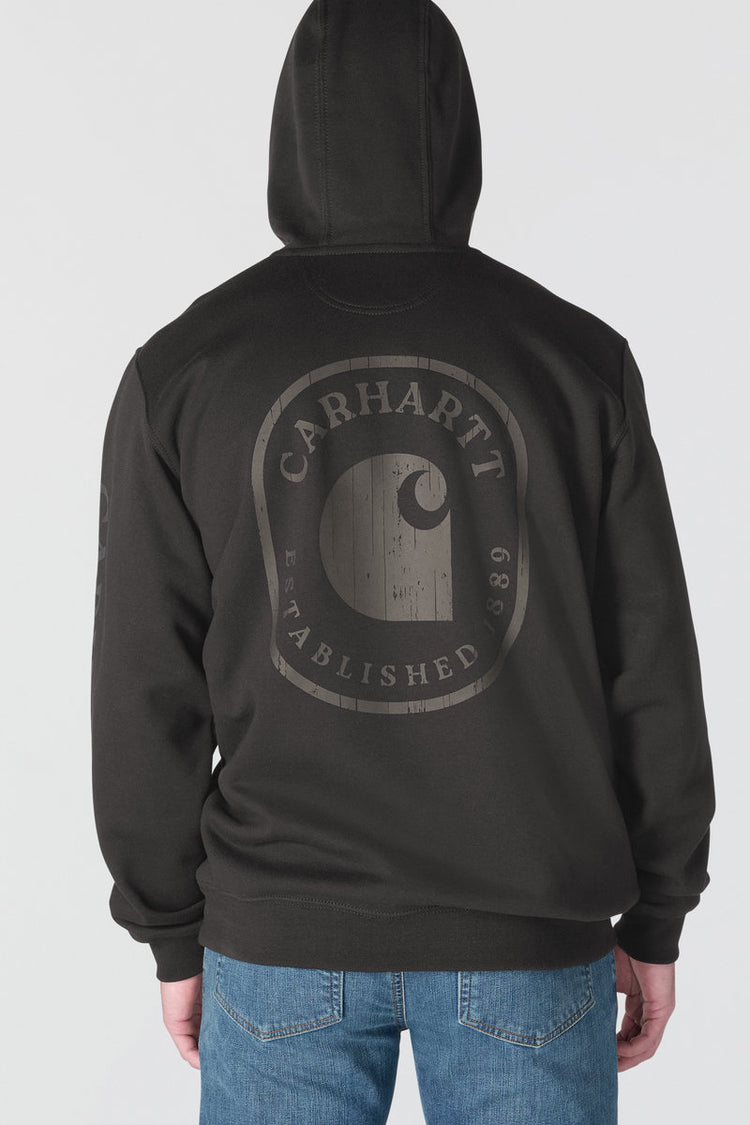 Paxton 1889 Graphic Hoodie - BLK