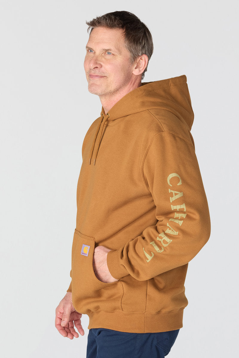Paxton 1889 Graphic Hoodie - Brown