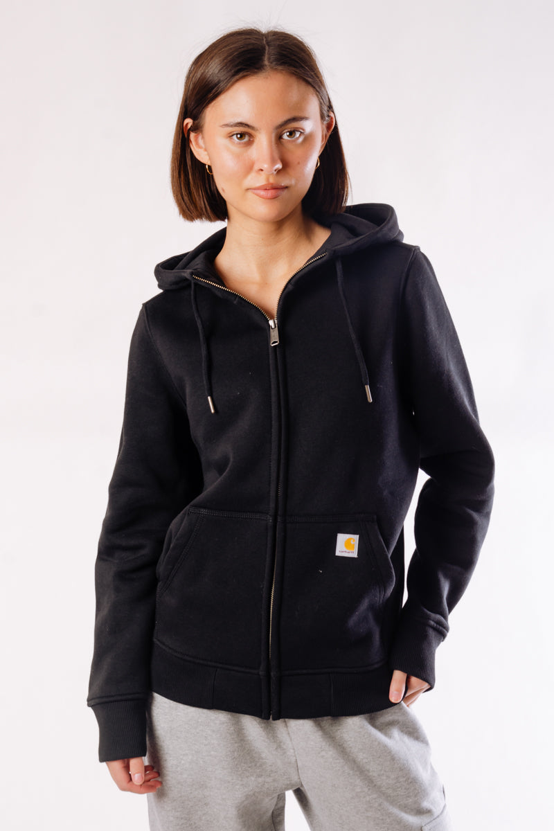 Clarksburg Relaxed Full-Zip Sweatshirt - BLK