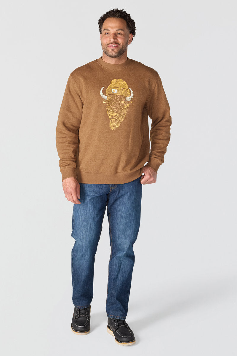 Sawyer Bison Crewneck - RC8
