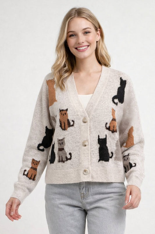 Cat Cardigan - TAU