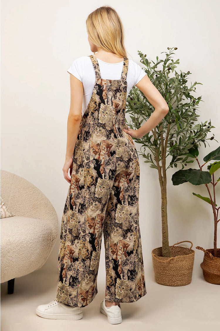 Cats Tapestry Overall - MUL