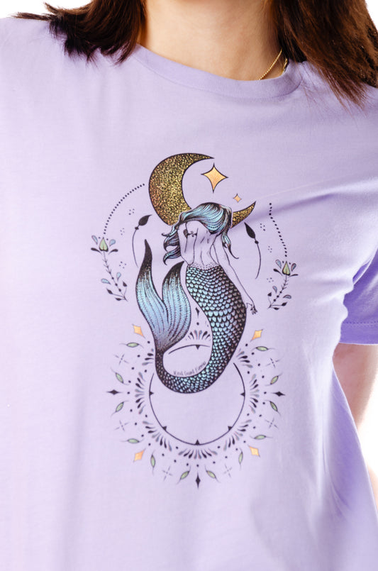 Celestial Mermaid Tee - LAV