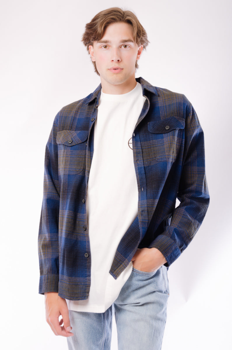 Central Coast Flannel - BLK