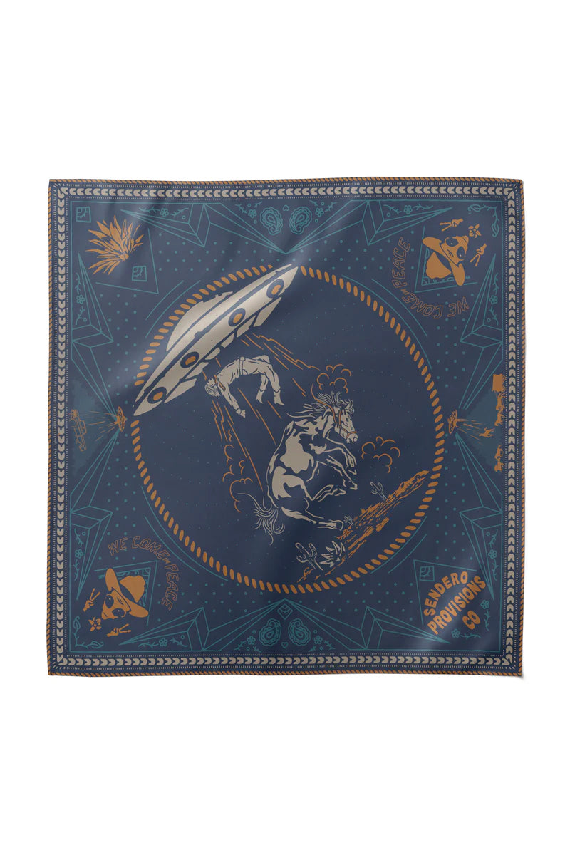 Charros & Aliens Bandana - NVY