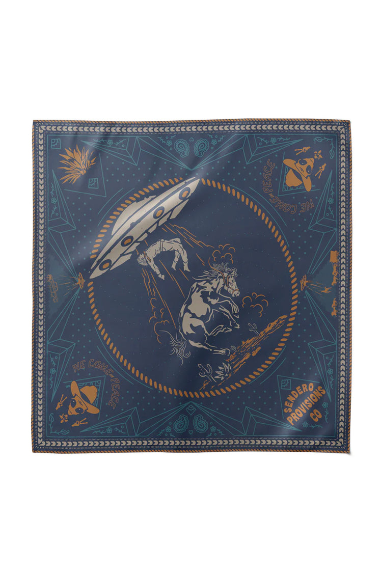 Charros & Aliens Bandana - NVY