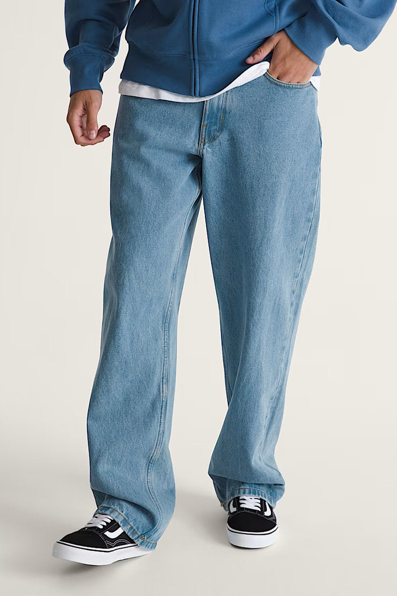 Check-5 Loose Denim Pants - 32