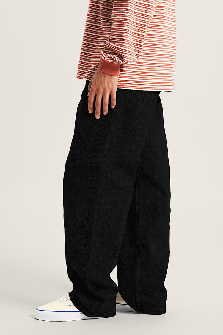 Check-5 Loose Denim Pants - 32