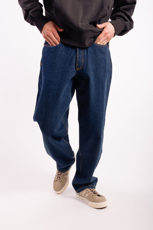 Check-5 Loose Denim Pants - DRR