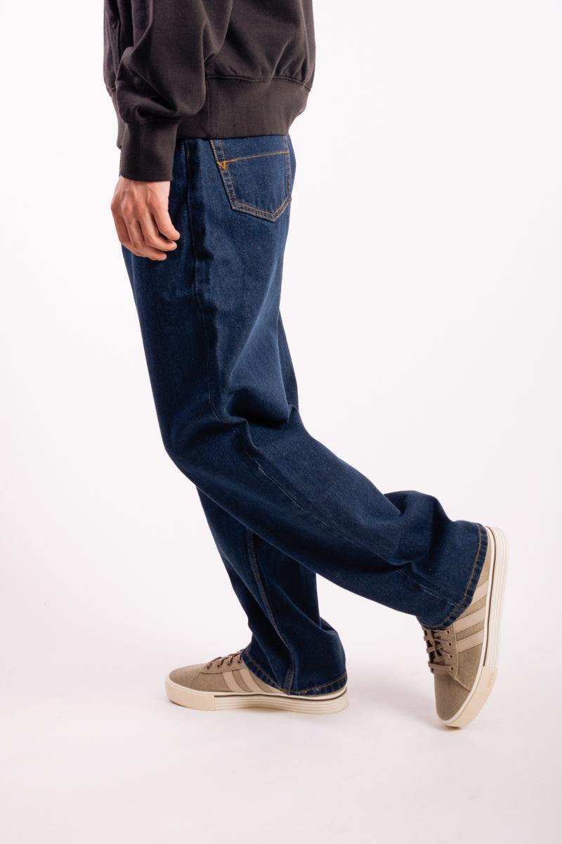 Check-5 Loose Denim Pants - DRR
