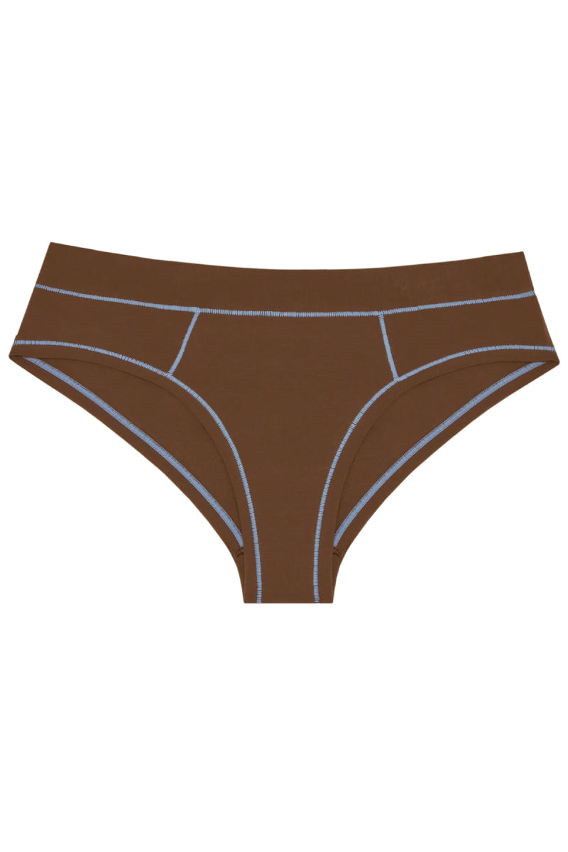 Cheeky - Brown / Sky Blue - BRNB
