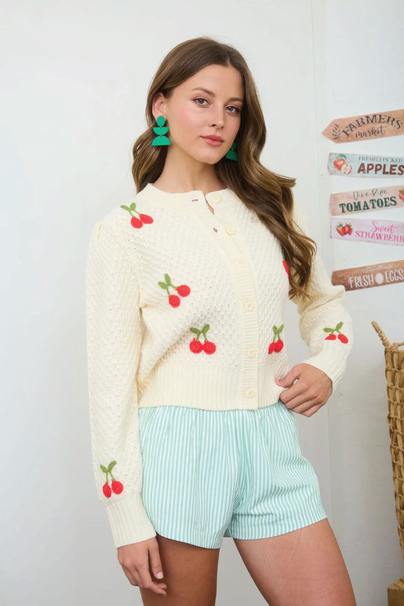 Cherry Cardigan - CRM