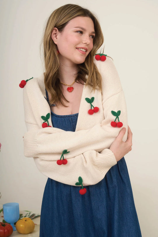 Cherry Cardigan - IVR