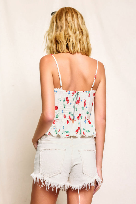 Cherry Corset Top - SRC