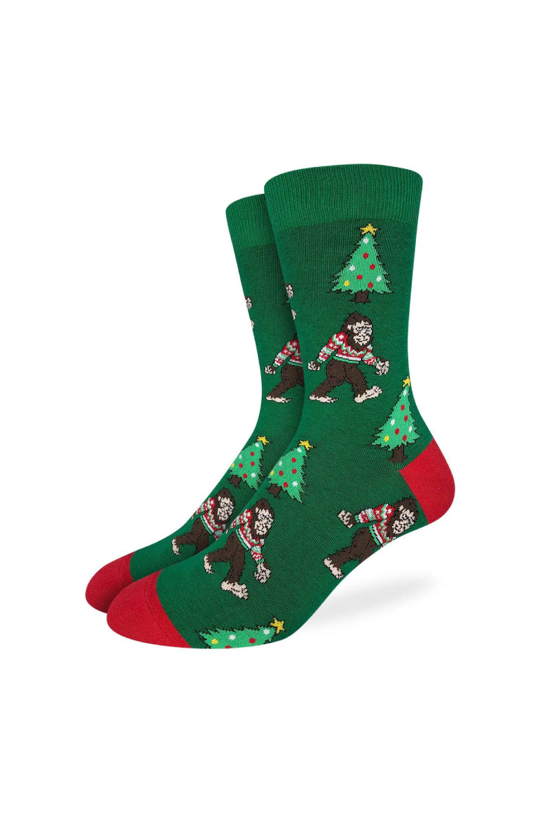 Christmas Bigfoot Sock - MUL