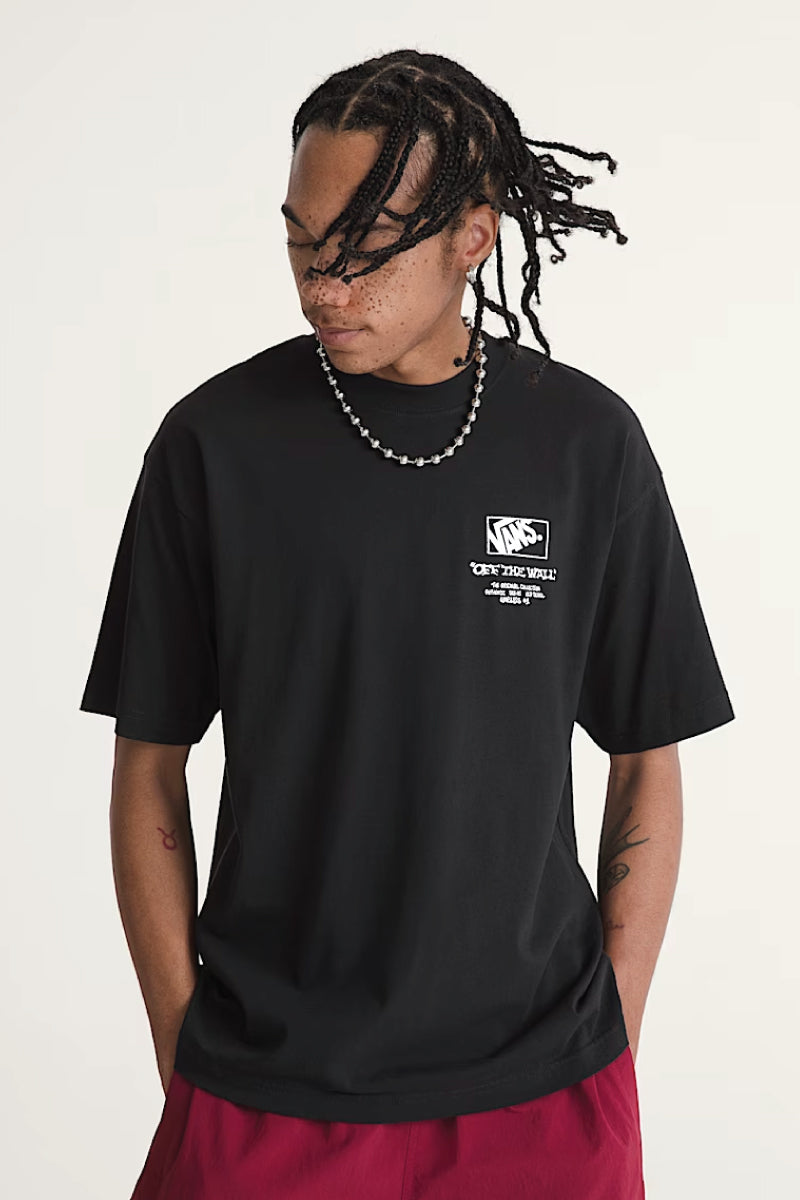 Circle Bones Tee - BLK