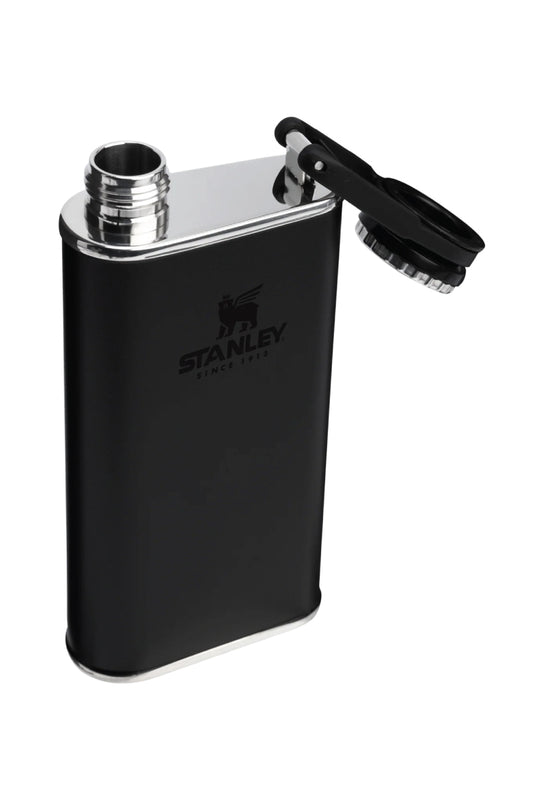 Classic Easy Fill Wide Mouth Flask - BLK