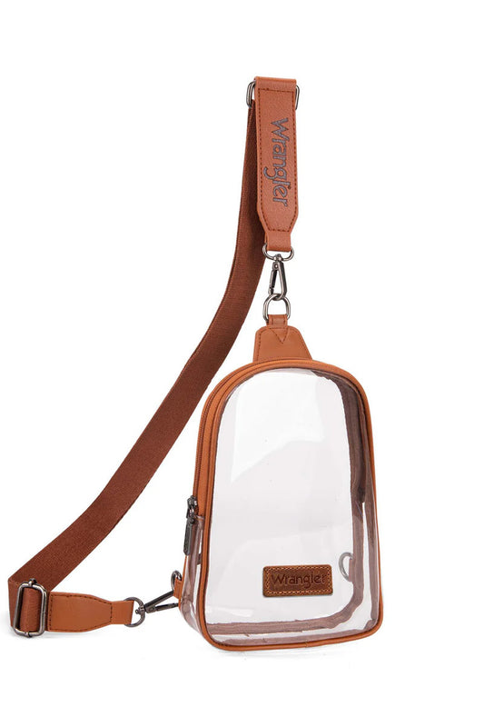 Clear Sling Bag - BRN