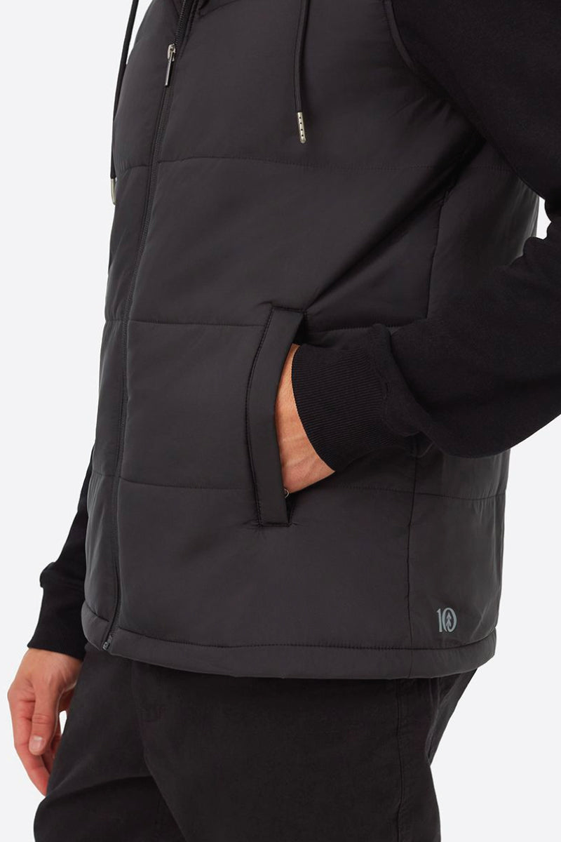 Cloud Shell Hybrid Jacket - BLK