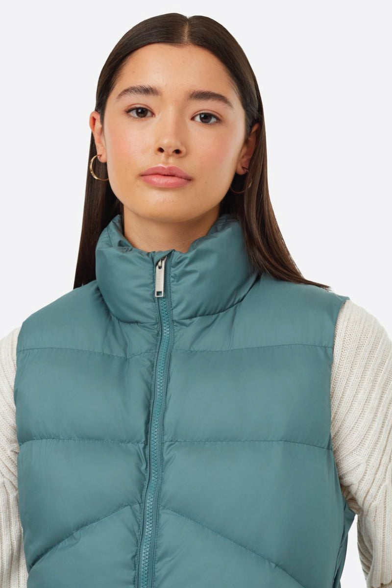 TENTREE Women s Cloud Shell Puffer Vest Below The Belt Below