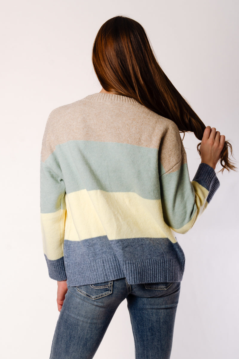 Colorblock Sweater - SAG