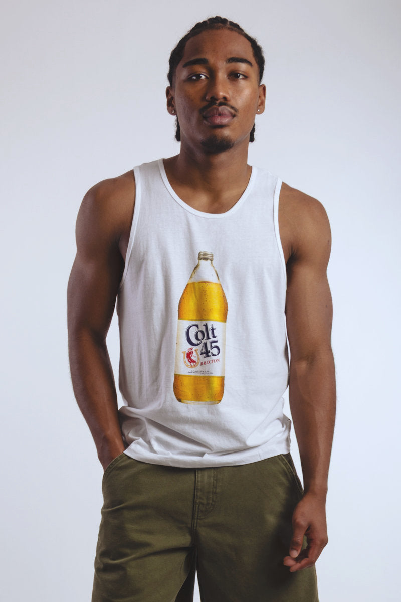 Colt 45 Oz Tank - WHT