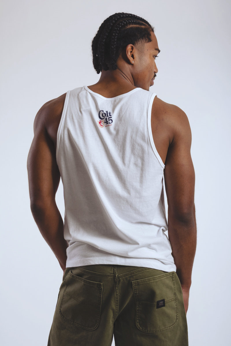 Colt 45 Oz Tank - WHT