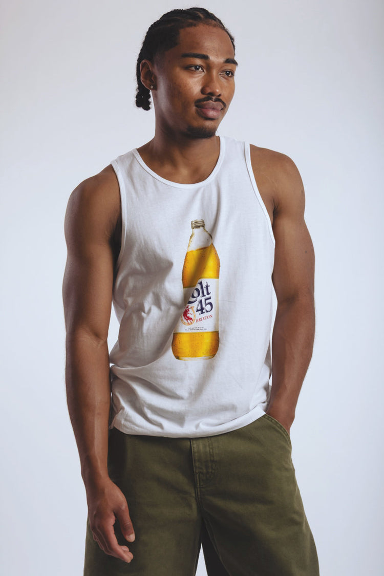 Colt 45 Oz Tank - WHT