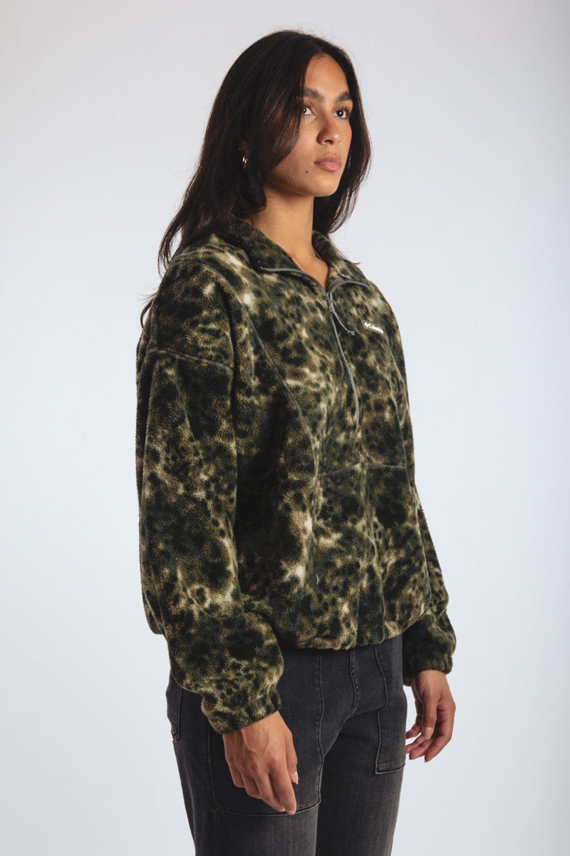 Timber Meadow Printed Half Zip - SAG