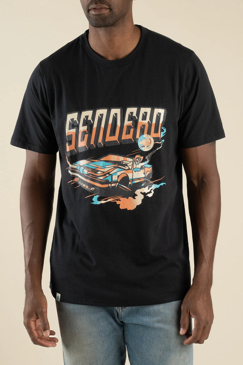 Cosmic Cadillac Tee - BLK