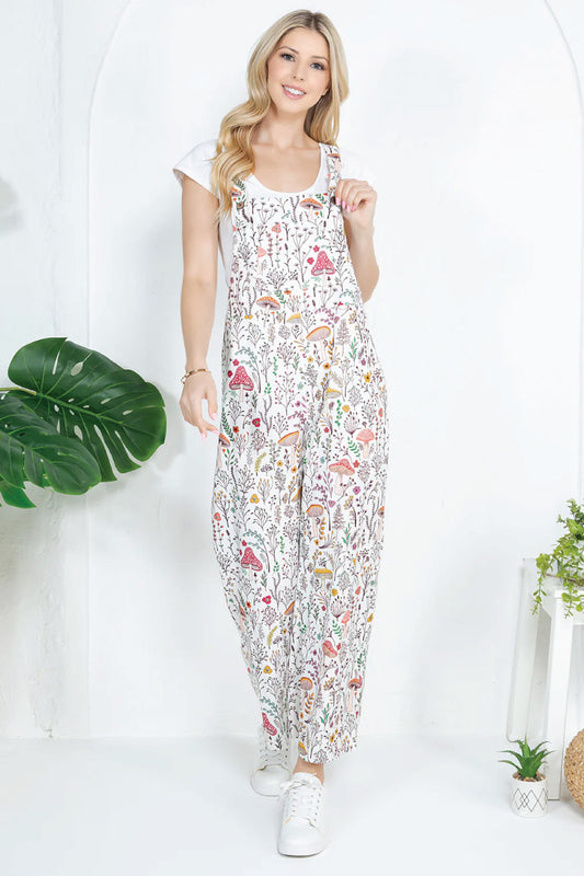 Cottage Core Corduroy Overalls - MSH