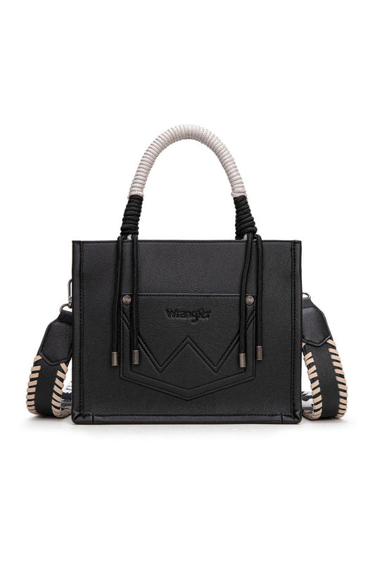 Cow Tote & Crossbody - Small - BLK