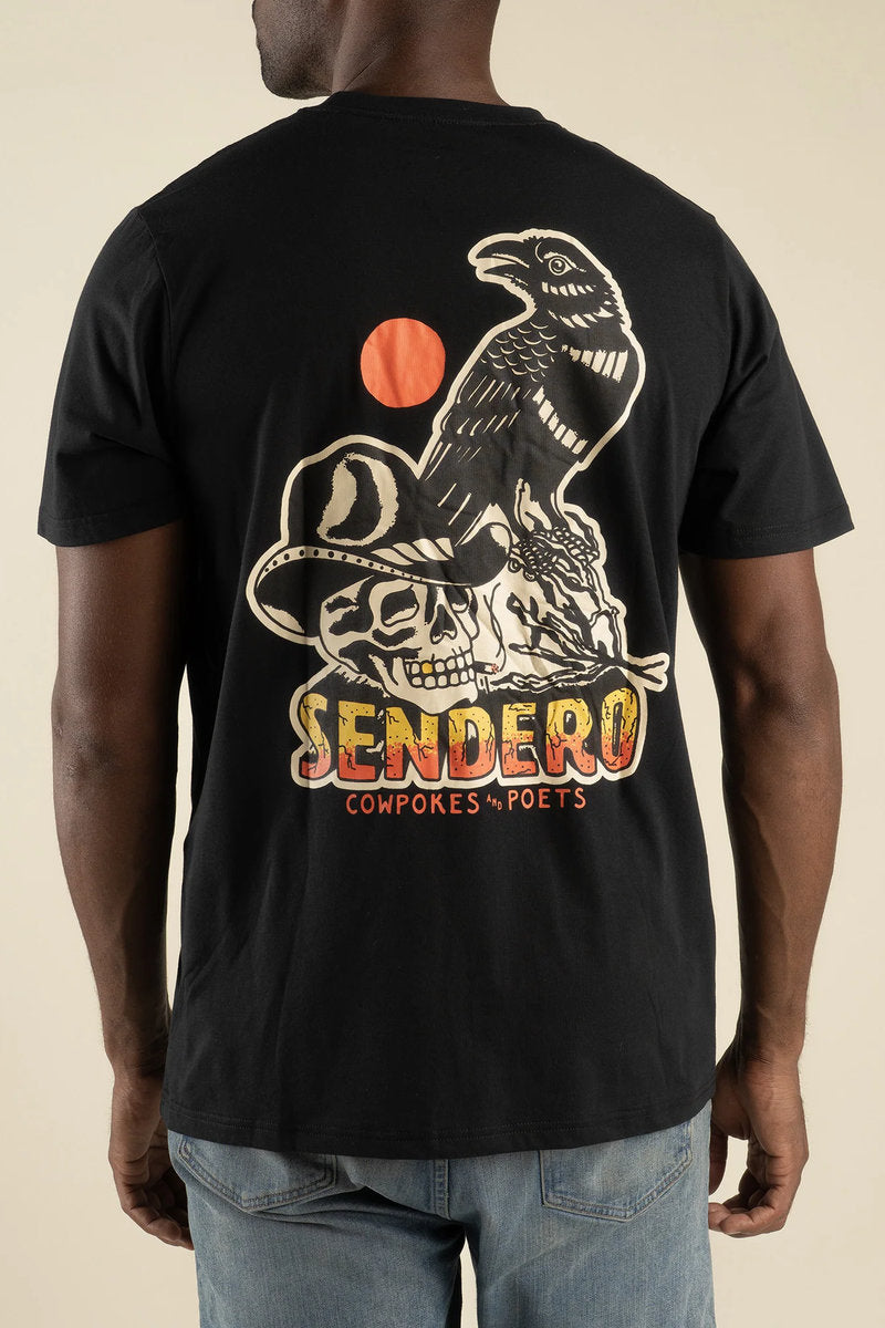 Cowpokes & Poets Tee - BLK